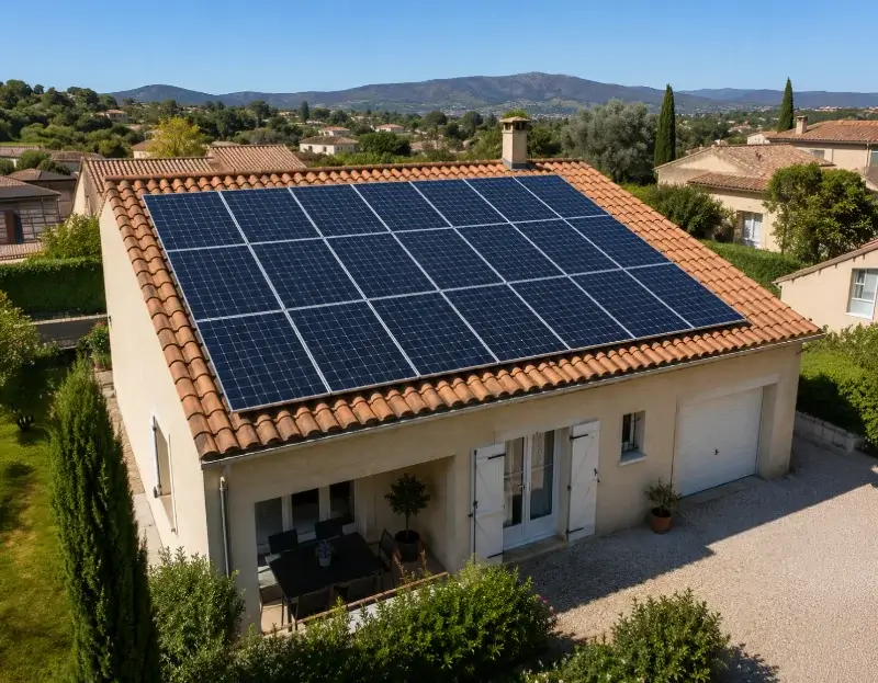 Prime à l'autoconsommation panneaux solaires Fontenilles — aide financière de l'État